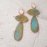 Brincos Amazonas Rain com argola fechada
