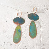 Brincos Amazonas Rain com argola fechada