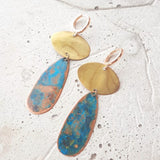 Brincos Amazonas Rain com argola fechada