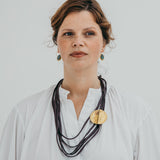 Brincos Beiju duplos com argola fechada
