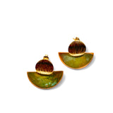 Brincos Balance pequenos com stud