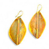 Brincos Fold Hoja