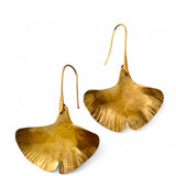 Brincos Gingko grandes