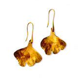 Brincos Gingko pequenos