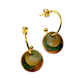 Brincos Basic Nano com argola aberta