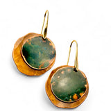 Small Double Moon Earrings