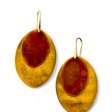 Brincos Seed grandes duplos