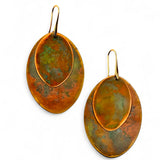 Brincos Seed grandes duplos