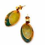 Seed mini double stud earrings