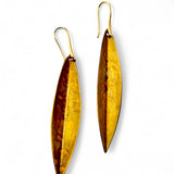 Brincos Olive grandes