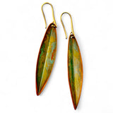 Brincos Olive grandes