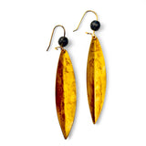Brincos Olive pequeno com pedra