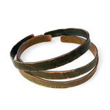 Pack 12 pulseiras lisas de 6mm