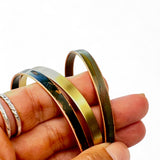 Pack 12 pulseiras lisas de 6mm
