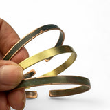Pack 12 pulseiras lisas de 6mm