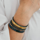 Pack 12 pulseiras lisas de 6mm