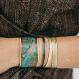 Pack 12 pulseiras lisas de 35mm