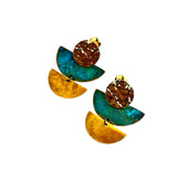 Pendientes stud Balance articulados