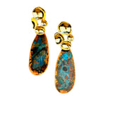Pendientes stud Coral Calote