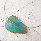 Colar Fold Arrow com cabo de aço