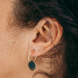 Brincos Basic Nano com argola aberta