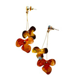 Pendientes stud Strawberry Garden